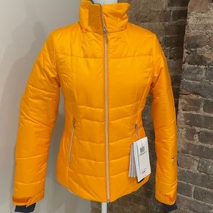 Spyder Alia Ski Jacket ~ Orange, Size 4 (only worn once!)